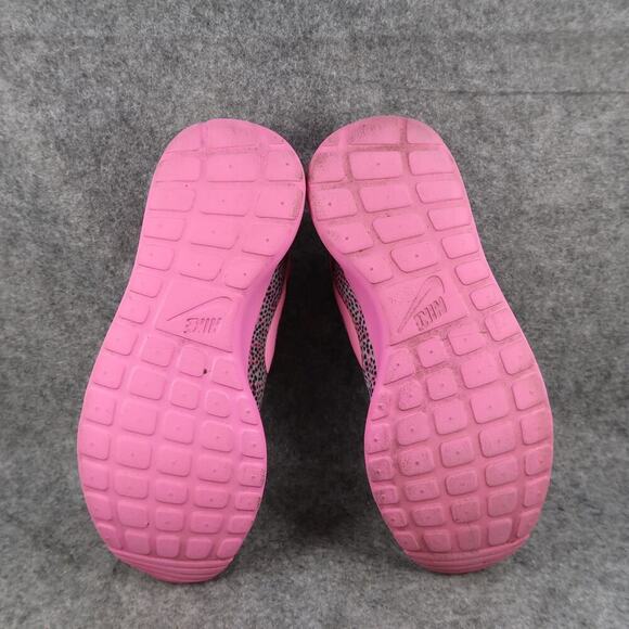Nike Shoes Womens 7.5 Athletic Trainers Roshe Run Sneaker Casual Lifestyle Pink - Picture 9 of 12
